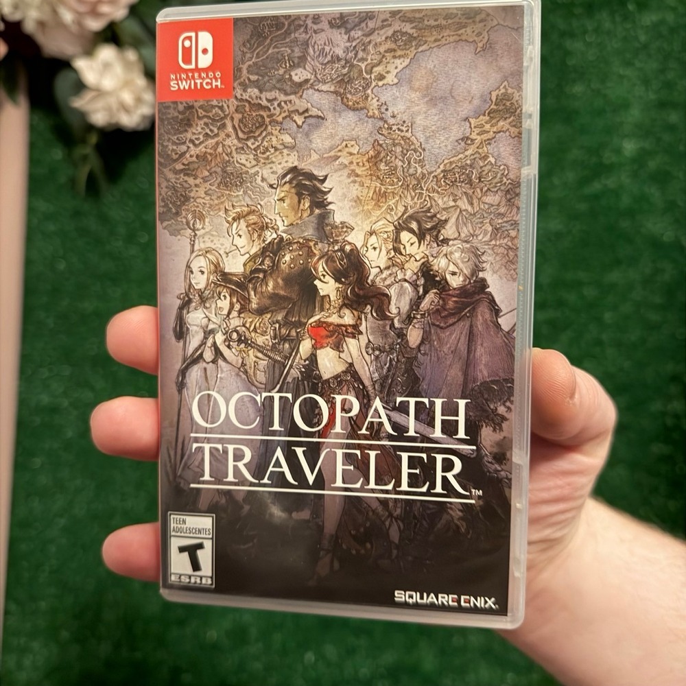 Octopath Traveler Nintendo Switch 2018 CIB Complete Case + Game Square Enix - Picture 2 of 6